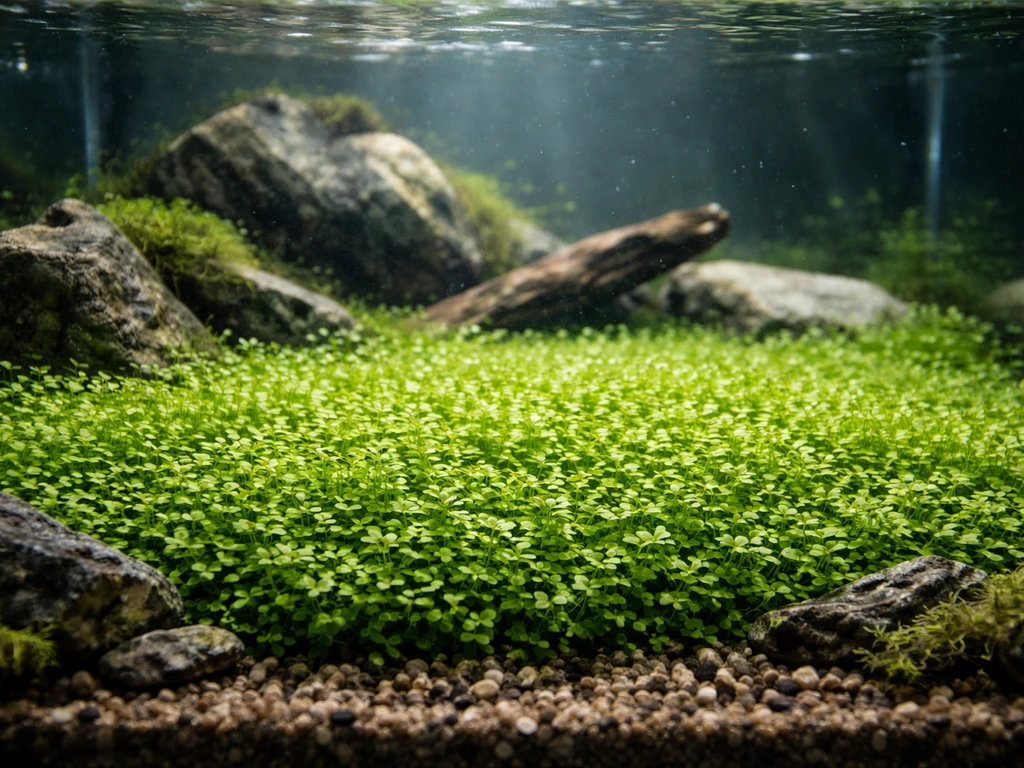 how to grow carpet plants in aquarium