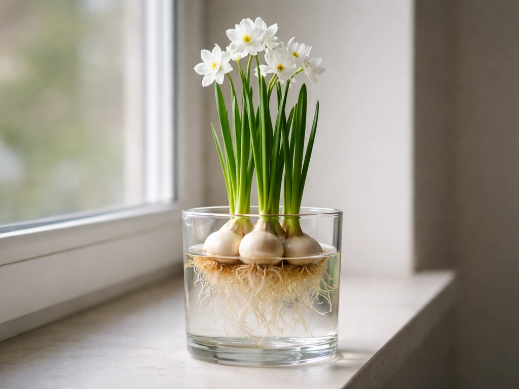 How to Grow Paperwhites in Water Indoors: Step by Step