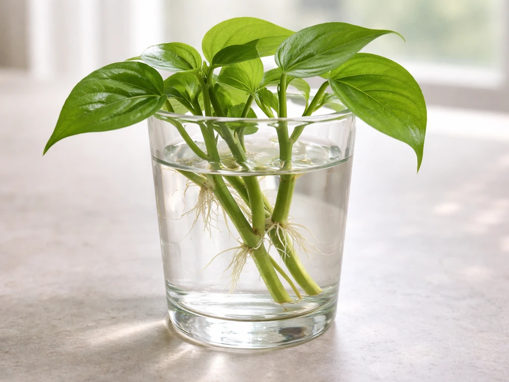 How to Grow Betel Leaf in Water Step-by-Step for Beginners